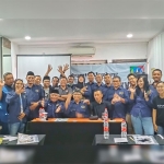 Sejumlah awak media yang tergabung dalam PWI Jombang.