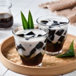 Resep Es Cincau Serut Gula Merah Segar dan Nikmat. Foto: Ist