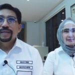 Machfud Arifin dan istrinya, Lita Machfud Arifin. Foto: ist
