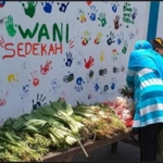 Kegiatan Sedekah Centelan di RW 4 Desa Lebo.