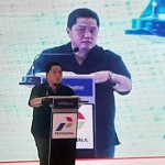 Menteri Badan Usaha Milik Negara (BUMN) Erick Thohir berkunjung ke Madiun.