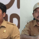 Ketua PKDI Gresik, Nurul Yatim, bersama sekretarisnya, Siswadi.