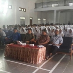 Pembekalan siswa-siswi SMKN Kebonagung dengan materi Wawasan Kebangsaan.