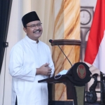Wali Kota Pasuruan Gus Ipul saat membuka kegiatan pembinaan petugas pemulasaran jenazah (modin) di Gedung Gradika Kota Pasuruan, Rabu (20/4/2022). 