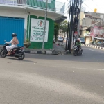 Lokasi penganiayaan di simpang tiga Jalan KH Mukmin, Kelurahan Sidokare, Kecamatan Sidoarjo Kota.