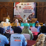 Pelatihan untuk karyawan pabrik rokok di Kabupaten Blitar. Foto: AKINA NUR ALANA/BANGSAONLINE