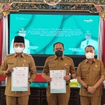 Suasana saat peresmian Inovasi SuKMa-e Jatim di Pendopo Agung Bangkalan.