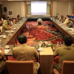 Suasana rapat koordinasi Pokja PKP yang digelar Pemkot Kediri. Foto: Ist