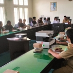 Rapat Forkopimda Kabupaten Pasuruan membahas kesepakatan bersama untuk bulan Ramadhan, Selasa (21/3/2023).