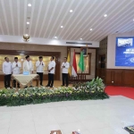 Peluncuran Integrasi Data Pertanahan dan Perpajakan yang dipimpin oleh Menteri Nusron di Kantor Wali Kota Tangerang. (Ist)