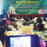 MUSYAWARAH: Suasana Musrenbang RKPD Tahun 2016 di Hotel The Sun Sidoarjo, Kamis (24/3/2016). foto: musta