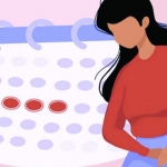 Ilustrasi wanita menstruasi. Foto: Ist