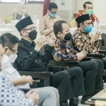 Bupati Hendy, Wabup Gus Firjoun, Ketua DPRD Jember Itqon Syauqi, berserta OPD dan undangan lainnya saat hadiri Musrenbang RPJMD 2021-2026.