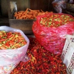 Pedagang sayur di pasar Legi Kota Blitar mengeluhkan kenaikan sejumlah komoditas sayur dan bumbu dapur.