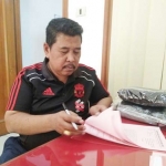 Amran Lakoni, Kajari Kota Malang, saat ditemui di kantornya, Jumat (13/7). Foto: IWAN I/BANGSAONLINE