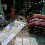 Dampak puting beliung di Gudo, Jombang, baru-baru ini. foto: RONY/ BANGSAONLINE