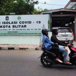 Rumah isolasi terpusat di Jalan dr Sutomo, Kota Blitar yang kini dikosongkan.