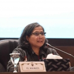 Pj Wali Kota Kediri saat memberi sambutan.