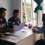 Pendaftaran untuk petugas PTPS yang digelar Bawaslu Jember.