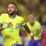Neymar menjadi pencetak gol terbanyak Timnas Brasil sepanjang masa. 