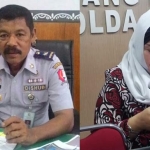 Kepala Dishub Bojonegoro Iskandar, dan Istrinya Titik Purnomosasi.