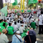 Istighosah dan doa bersama Jimat bersama Bupati Lumajang.