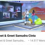 Suasana Meet and Greet bersama pemain Samudra Cinta.