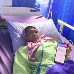 Baniyem saat menjalani perawatan. Foto: Ist