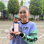 Rizky, peserta JKN dari Kediri yang tetap aktif berolahraga walaupun sedang berpuasa. Foto: Ist