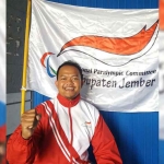 Ketua Kontingen Atlet Paralimpik dari Jember, Muhammad Faizin.