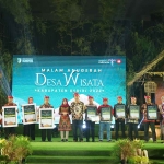 Penganugerahan Desa Wisata Kabupaten Kediri. Foto: Ist