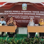 Sosialiasi Wawasan Kebangsaan bertajuk “Sukses Pemilu Serentak 2024 Melalui Pemantapan Wawasan Kebangsaan” di Pondok Pesantren Assalam Pohjentrek Pasuruan (foto:ist)