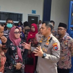 Peluncuran program MBG atau makan bergizi gratis perdana di Kecamatan Mlajah, Bangkalan.