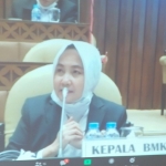 Prof Ir Dwikorita Karnawati, M.Sc., Ph.D., Kepala BMKG saat RDP dengan Komisi V DPR RI, Senin (22/6/2020).