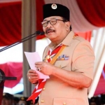 Guberur Jatim Soekarwo saat memberikan sambutan dalam pembukaan KPN 2018 di Malang. 