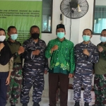 SMK Diponegoro Sidoarjo menyelenggarakan program vaksinasi dosis kedua bekerja sama dengan Akademi Angkatan Laut (AAL) Surabaya.