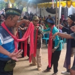 Pagelaran seni tayub mewarnai ritual sedekah bumi yang digelar Desa Tegalagung.