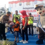 Doorprize dalam rangka peringatan Hari Lalu Lintas ke-64 yang digelar Satlantas Polres Pacitan.