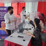 Suasana seleksi kompetensi PPPK Tenaga Teknis Pemprov Jatim.