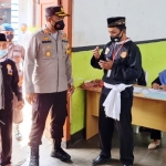 Kapolres Ngawi saat memimpin pengamanan langsung.