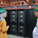 Fasilitas Pembangkit Listrik Tenaga Surya (PLTS) yang berhasil dikembangkan di Ponpes Wali Barokah, Kota Kediri, Jawa Timur. foto: ist