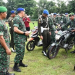 Pemeriksaan kendaraan secara mendadak milik anggota Korem 082/CPYJ .