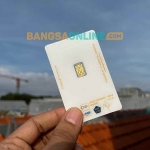 Simak perubahan harga emas Antam hari ini. Foto: Sulthon/Bangsaonline.