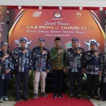 Kirab Pemilu 2024 di Sidoarjo.