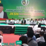 Suasana Deklarasi Jaringan Kiai-Santri Nasional (JKSN) Provinsi DKI Jakarta di Istora Senayan Jakarta, Rabu (19/12/2018). foto: BANGSAONLINE.com