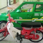 Mobil dan motor listrik karya SMKN 1 Mejayan.