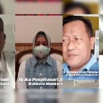 Wali Kota Mojokerto Ika Puspitasari bersama forkopimda menggelar rapat koordinasi via video call terkait kebijakan PPKM untuk penyesuaian jam operasional pasar.