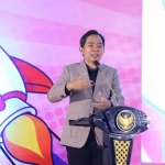 Bupati Jember, Muhammad Fawait atau yang akrab disapa Gus Fawait, ketika memberi sambutan.