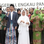 Presiden Joko Widodo menghadiri peringatan Harlah Muslimat NU ke-73 di stadion GBK, Jakarta. Foto: Ist