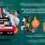 Poster lomba video berhadiah ratusan juta rupiah yang digelar SIG dalam rangka merayakan 1 Dekade Transformasi.